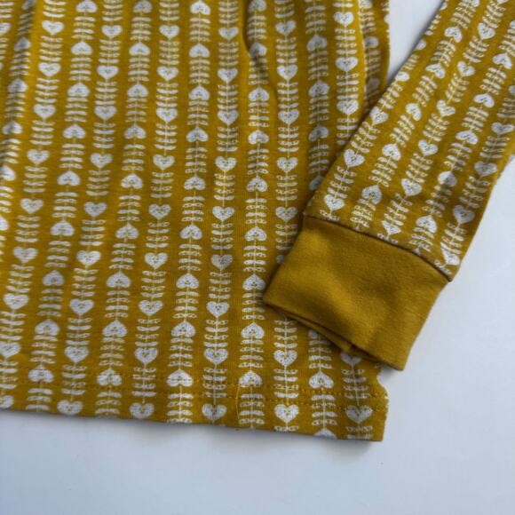 Carter's Yellow Heart Pajama Top - Size 14 - Excellent! - Picture 2 of 3